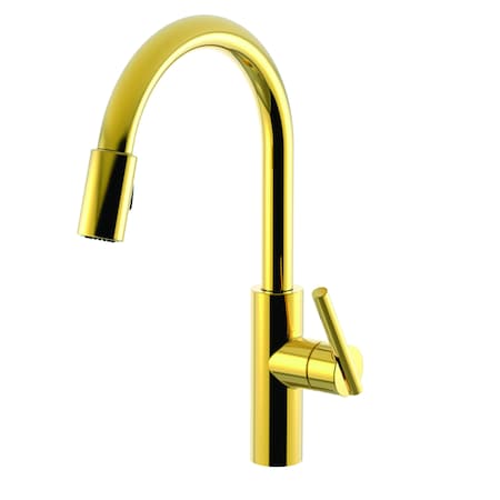 Pull-Down Kitchen Faucet In Forever Brass (Pvd)